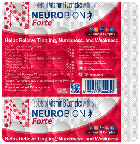 Neurobion Forte Tablet - Image 2