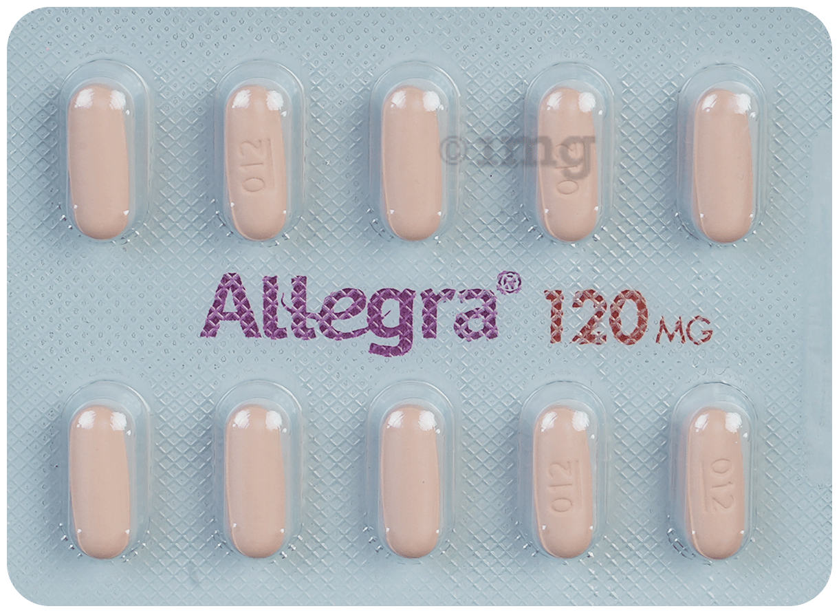 Allegra 120mg Tablet - Image 2