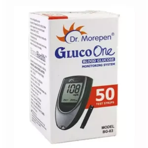 Dr. Morepen Gluco One Blood Glucose Test Strip | Bg-03 | 50 No's Bestseller