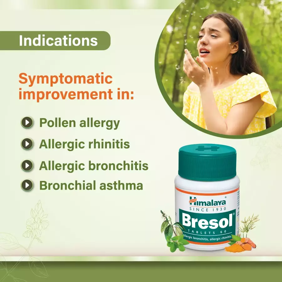 Himalaya Bresol Tablets - 60'S - Image 5