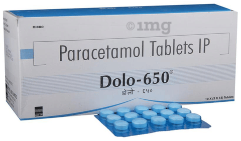 Dolo 650 Tablet Paracetamol (650mg)